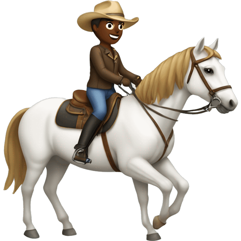 Horseback riding  emoji