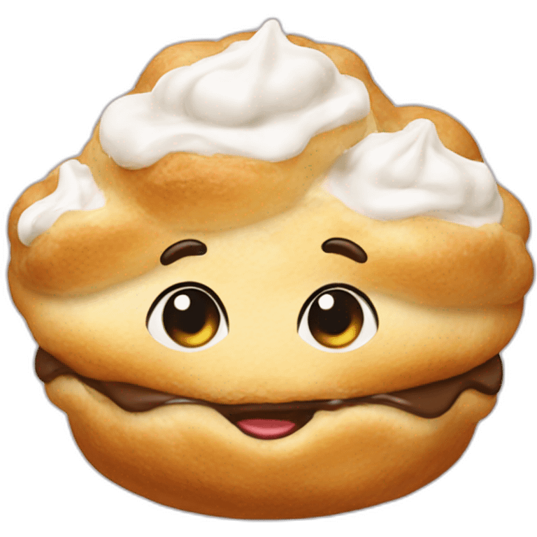 cream puff emoji