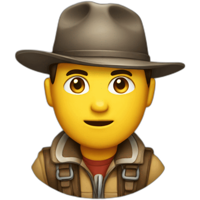 explorer pokerface  , head emoji