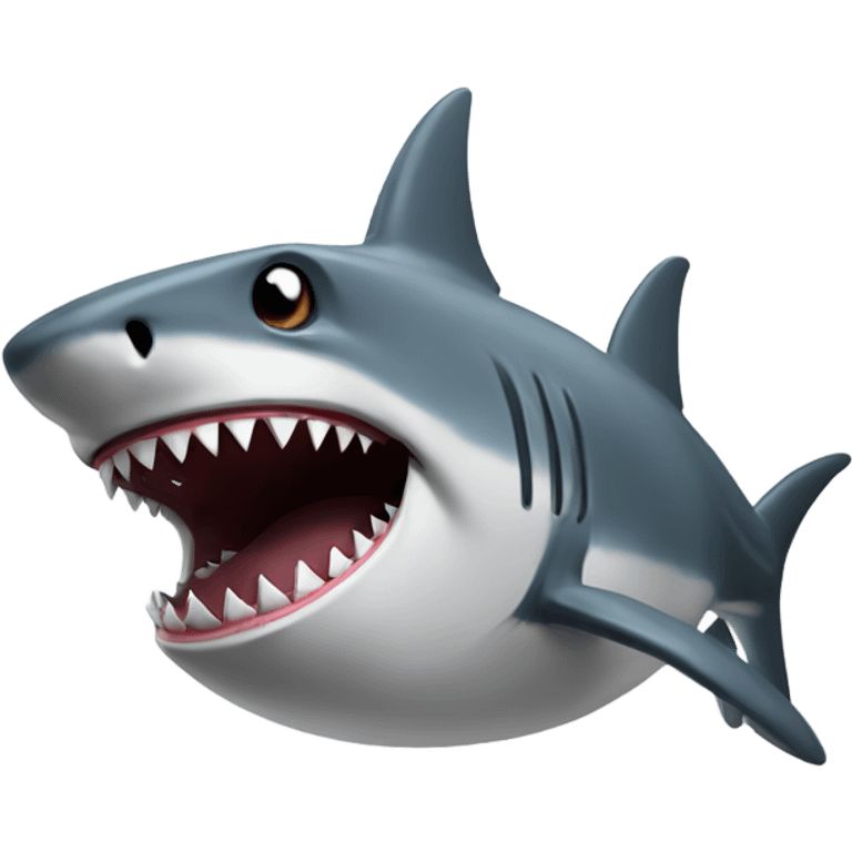 Jeff the shark emoji