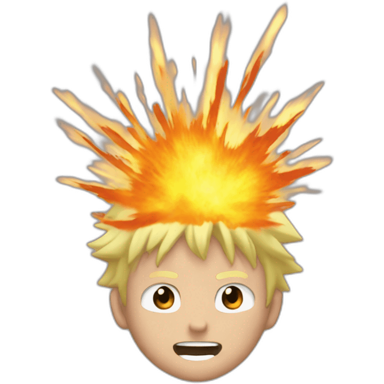 Bakugo explosion emoji