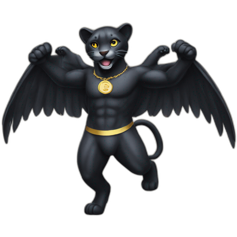 panther money wings emoji