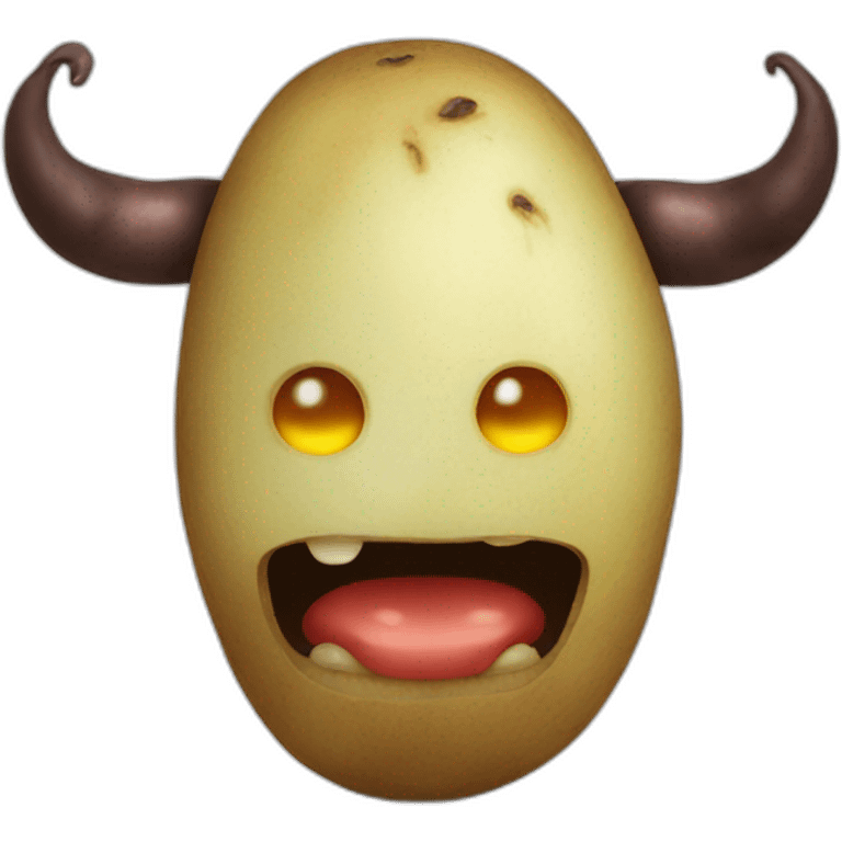 demon potato emoji