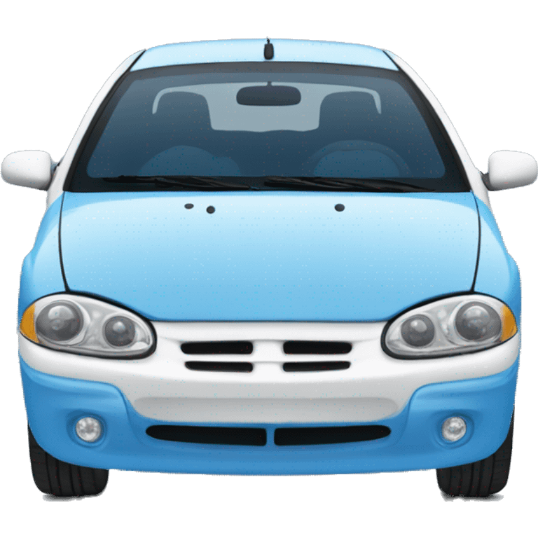 Blue Dodge neon svt emoji