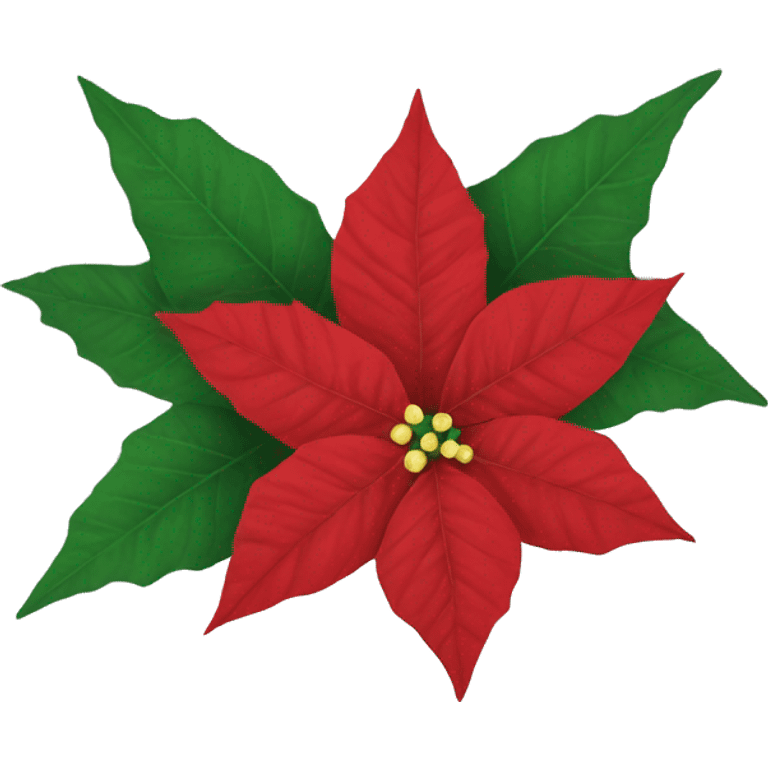 Poinsettia emoji