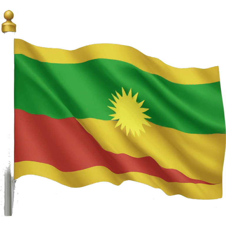 Kurdish flag emoji