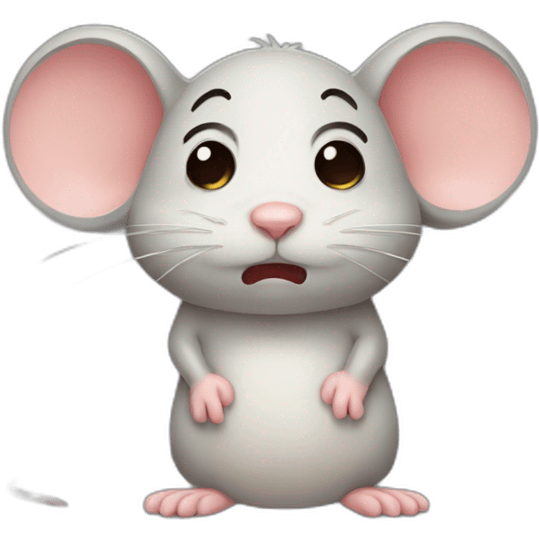 sad mouse emoji