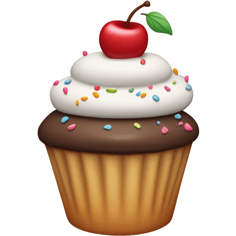 Token with cupcake on it emoji