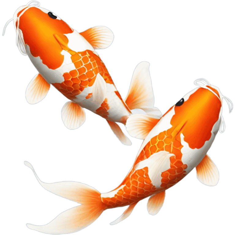 2 Koi fish emoji