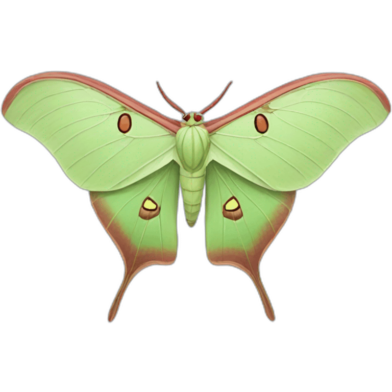 Luna Moth emoji