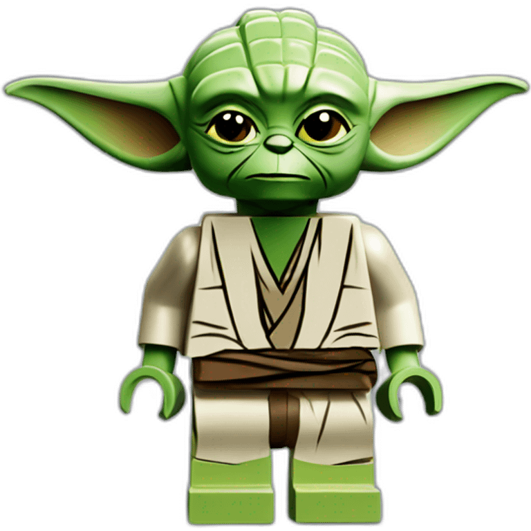 LEGO yoda emoji