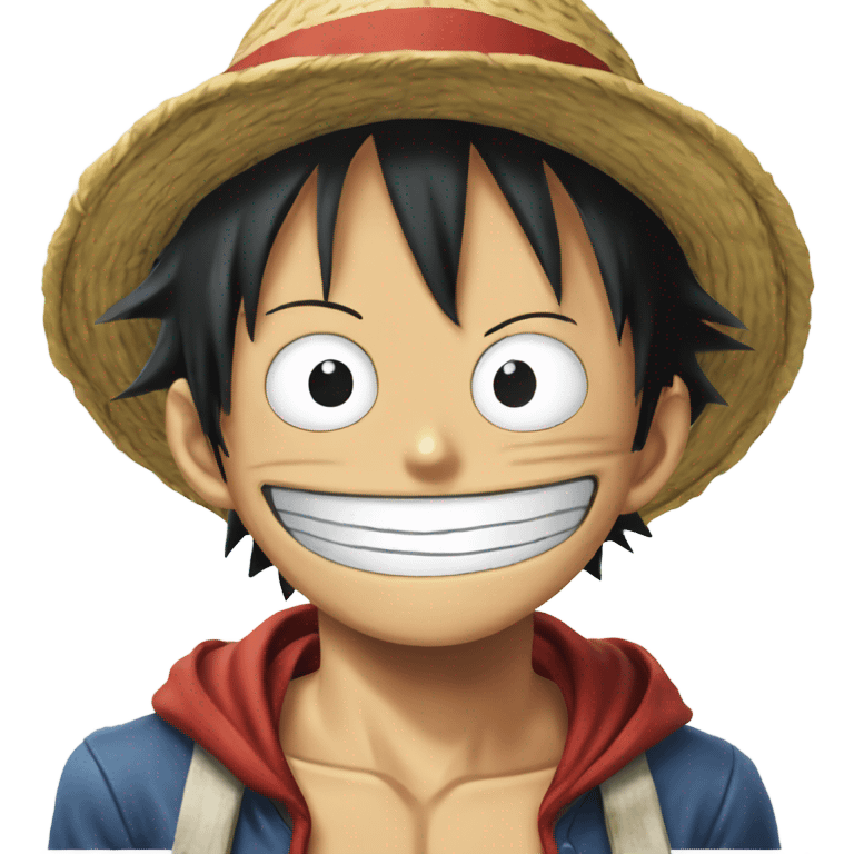 Monkey D Luffy emoji emoji