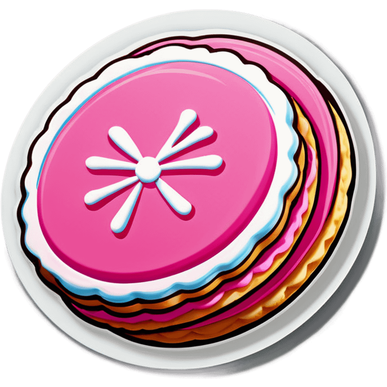 pink sugar cookies emoji