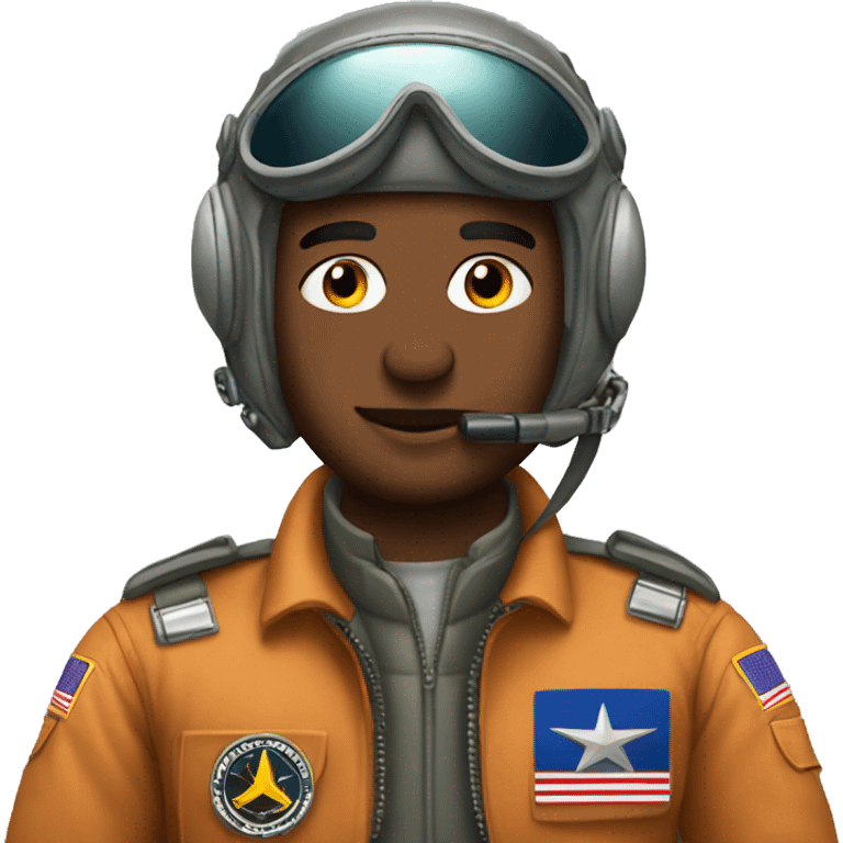 fighter jet pilot emoji