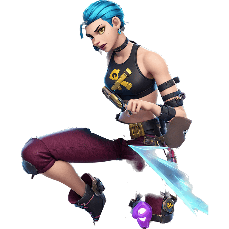 jinx with rocket launcher emoji