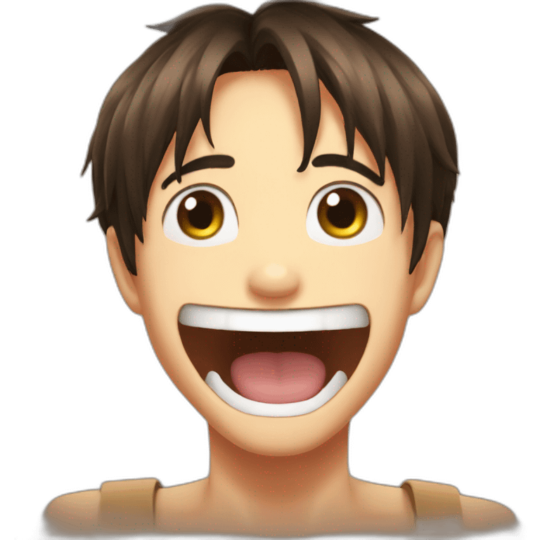 Eren laugh emoji