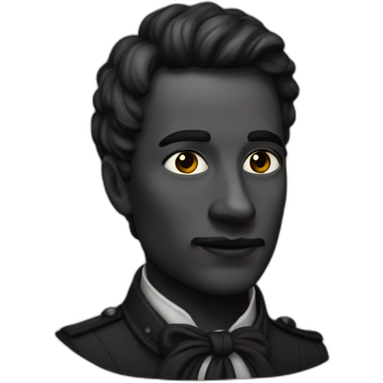 Un noir en 1800 emoji