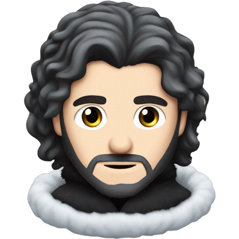 Game of Thrones Jon Snow emoji