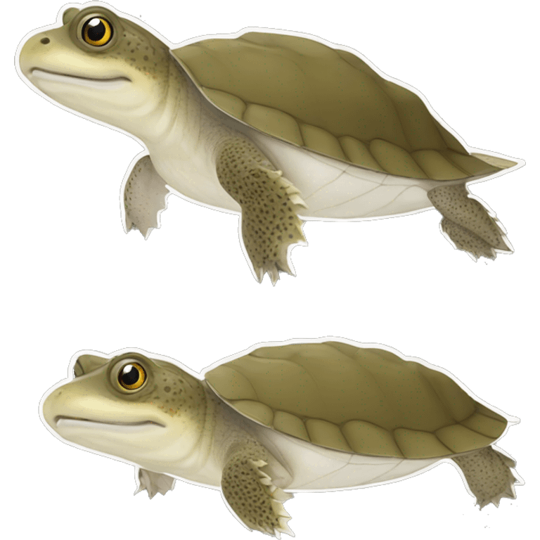 Spiny Softshell turtle emoji