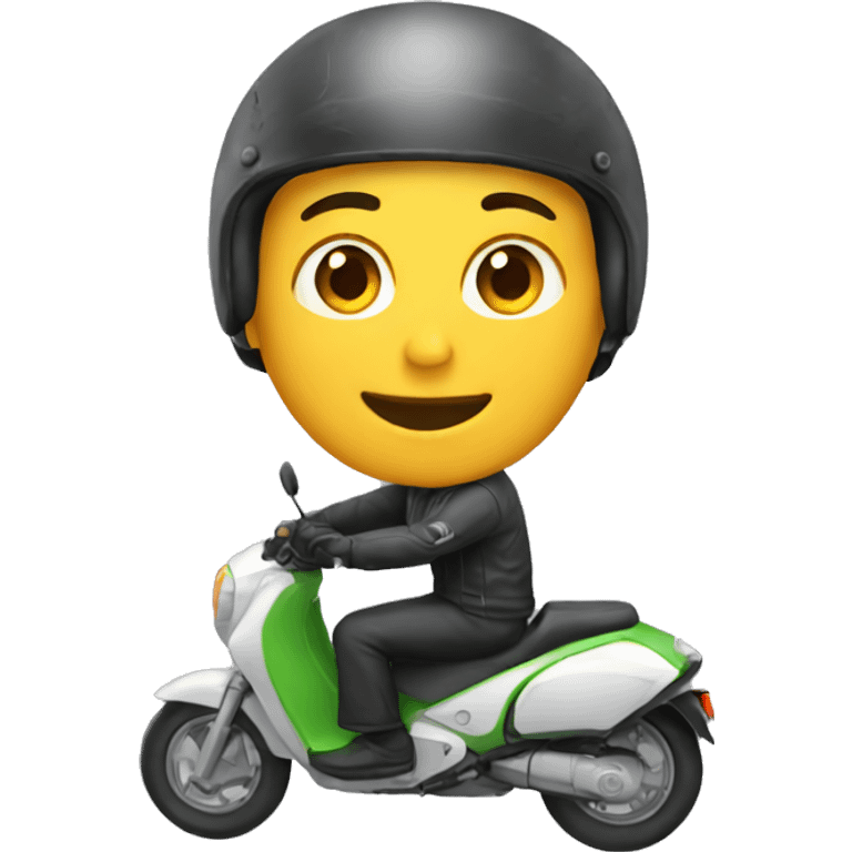 Moto delivery emoji