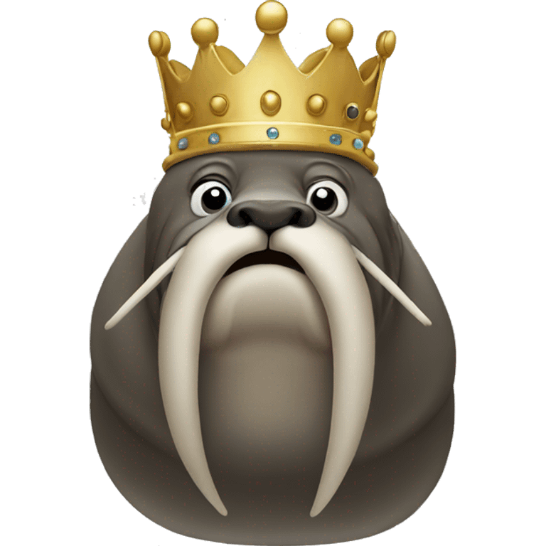 King walrus  emoji