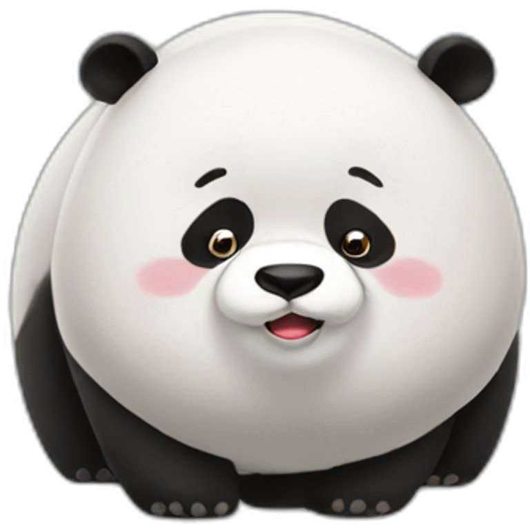 fat panda emoji