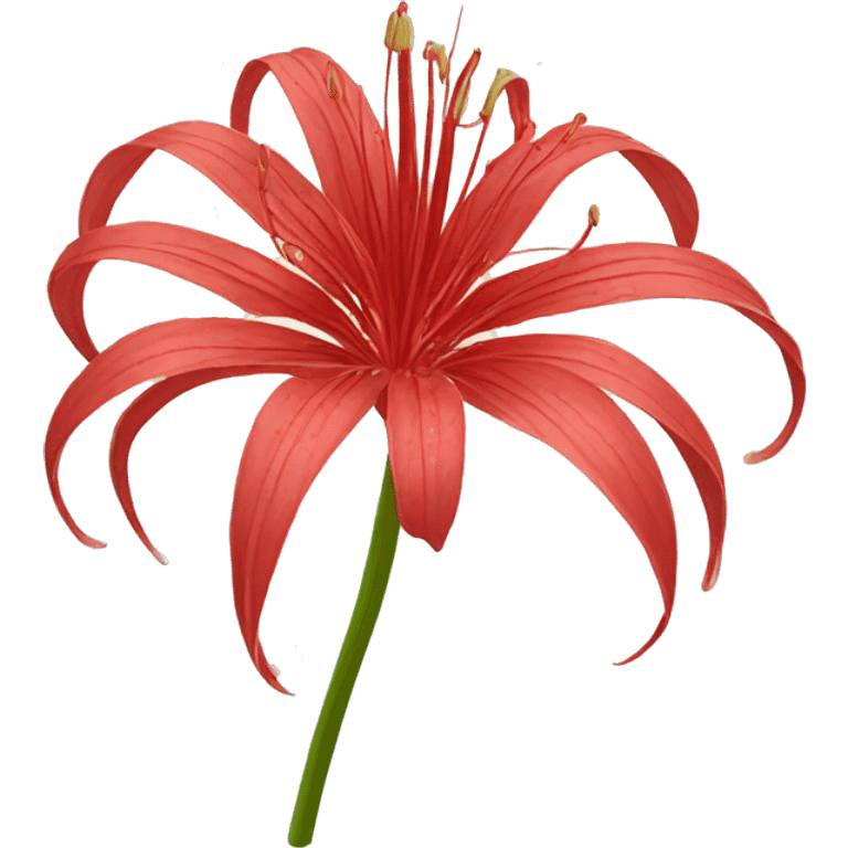 Red spider lily emoji