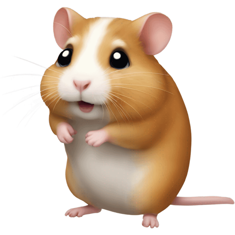 hamster with big butt emoji