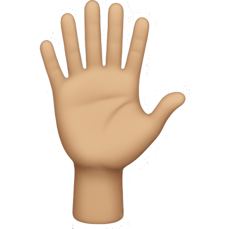 talk to the hand emoji