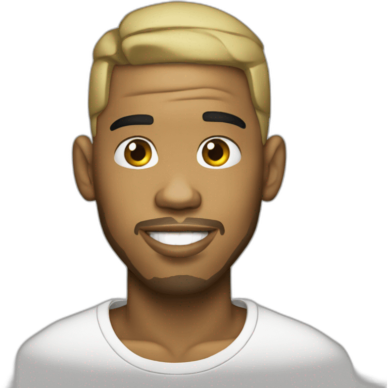 Chris brown emoji