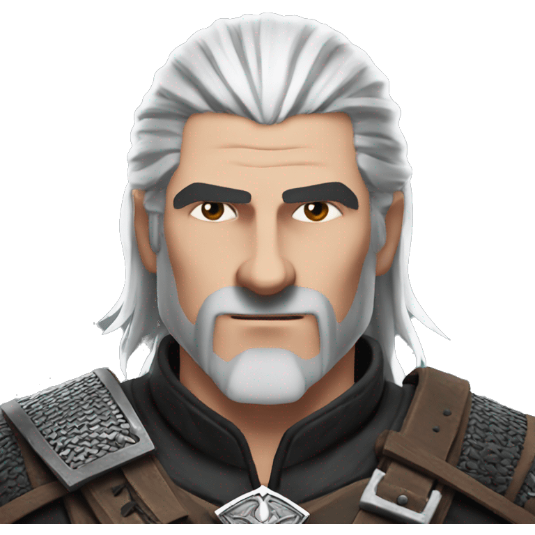 geralt the witcher cringe emoji