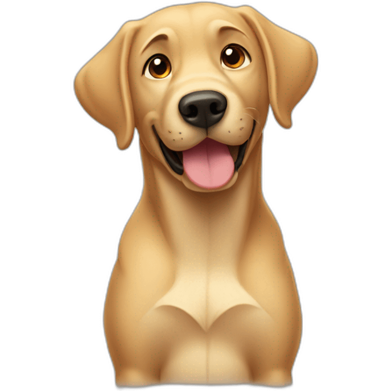 Labrador disney emoji