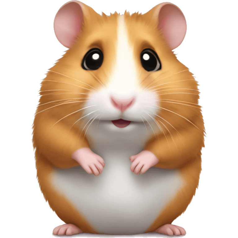 hamster on hamster emoji