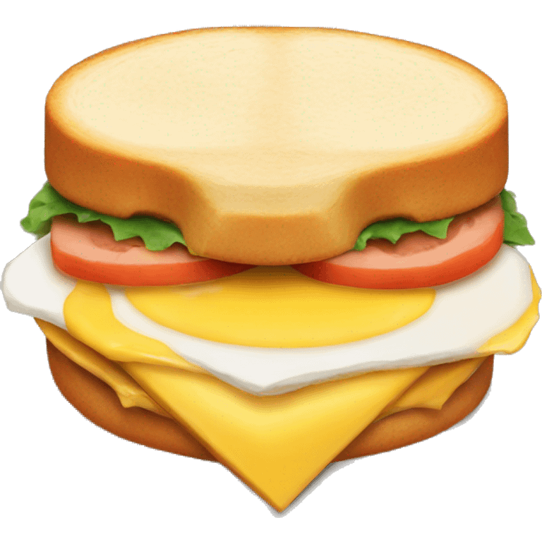 One Breakfast sandwich emoji