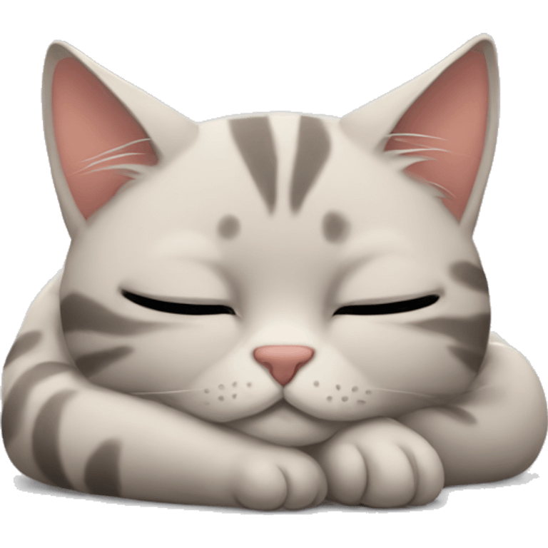 sleepy cat emoji