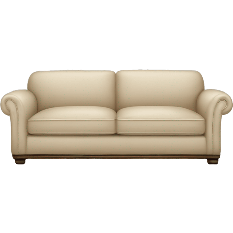 Beige sofa elegant  emoji