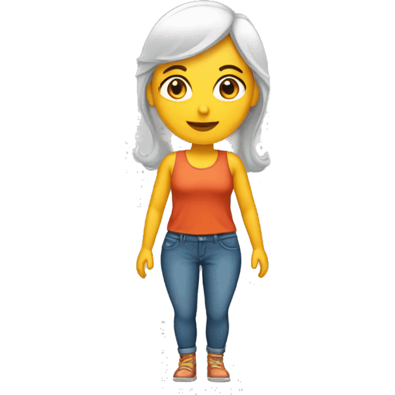 MUJER, CUERPO COMPLETO, 30 AÑOS emoji