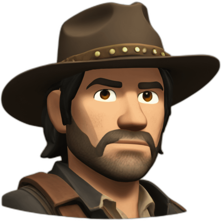 John Marston read dead redemption 2 emoji