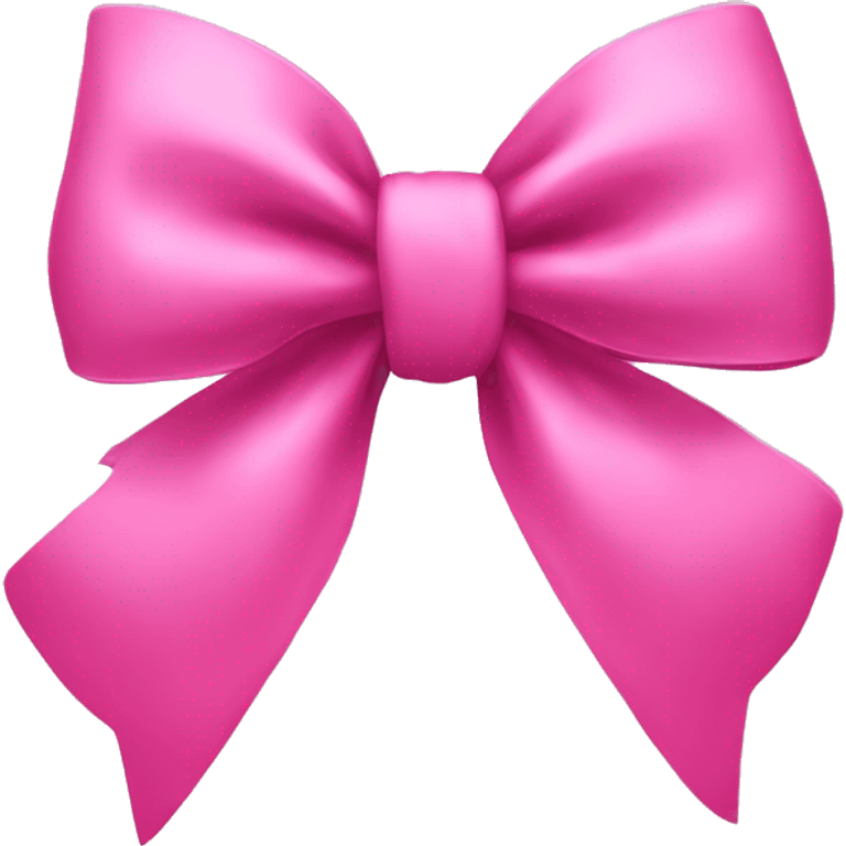 Pink bow emoji