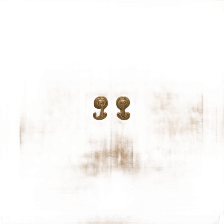 Closed wooden closet emoji