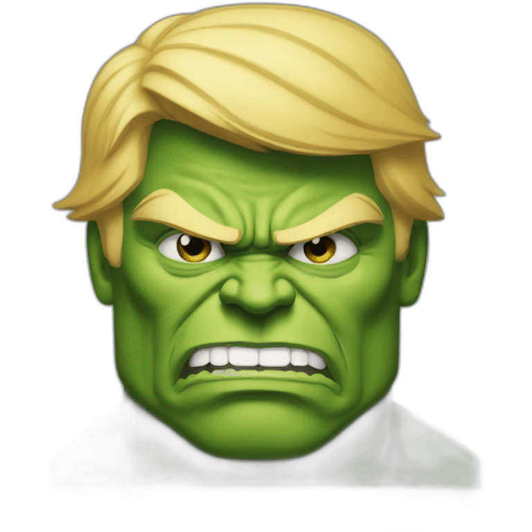 Donald trump hulk emoji