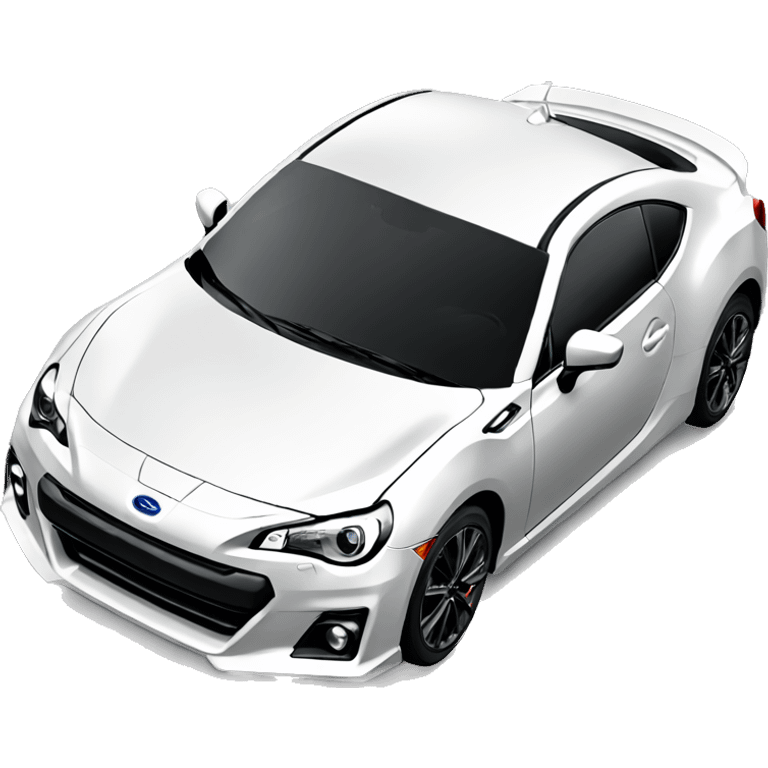 Subaru a black BRZ  emoji