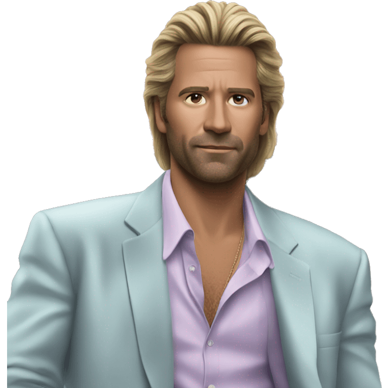 Guy in Miami vice  emoji