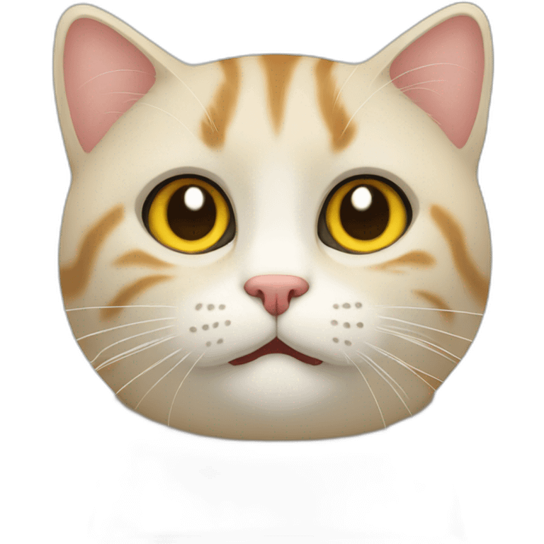 Un chat emoji