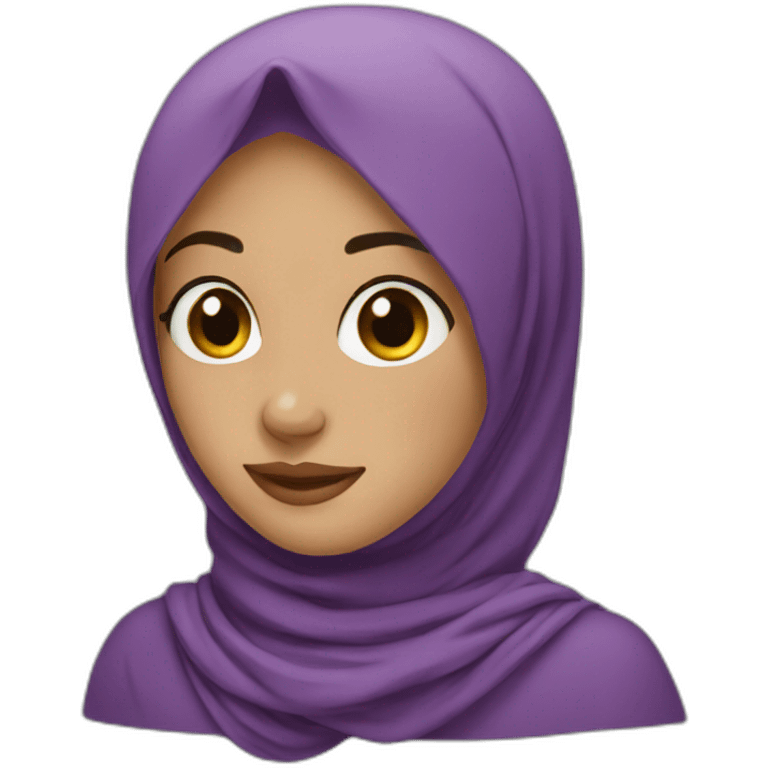 Hijab girl emoji