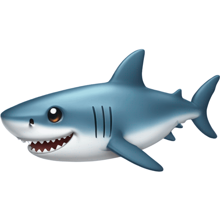 Cute shark emoji