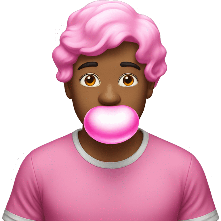 Bubble gum emoji