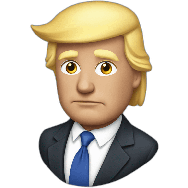 Donald trump if would be British emoji