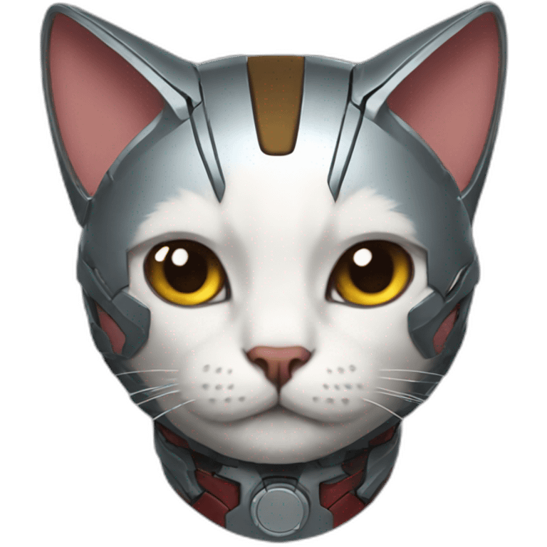 Iron man cat emoji