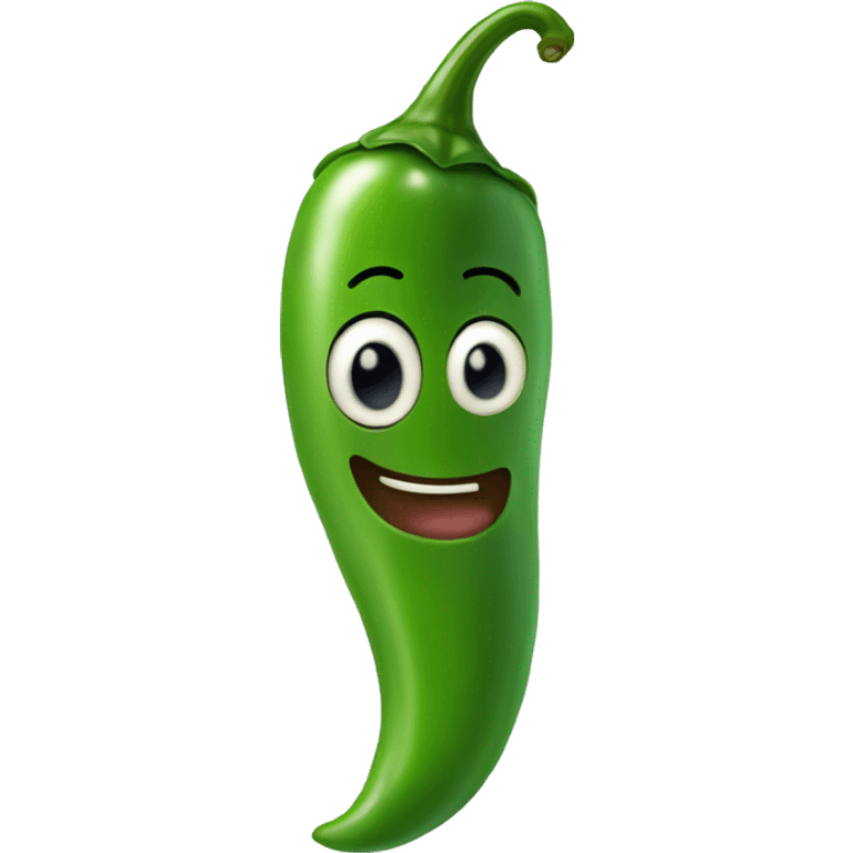 green Chilli emoji